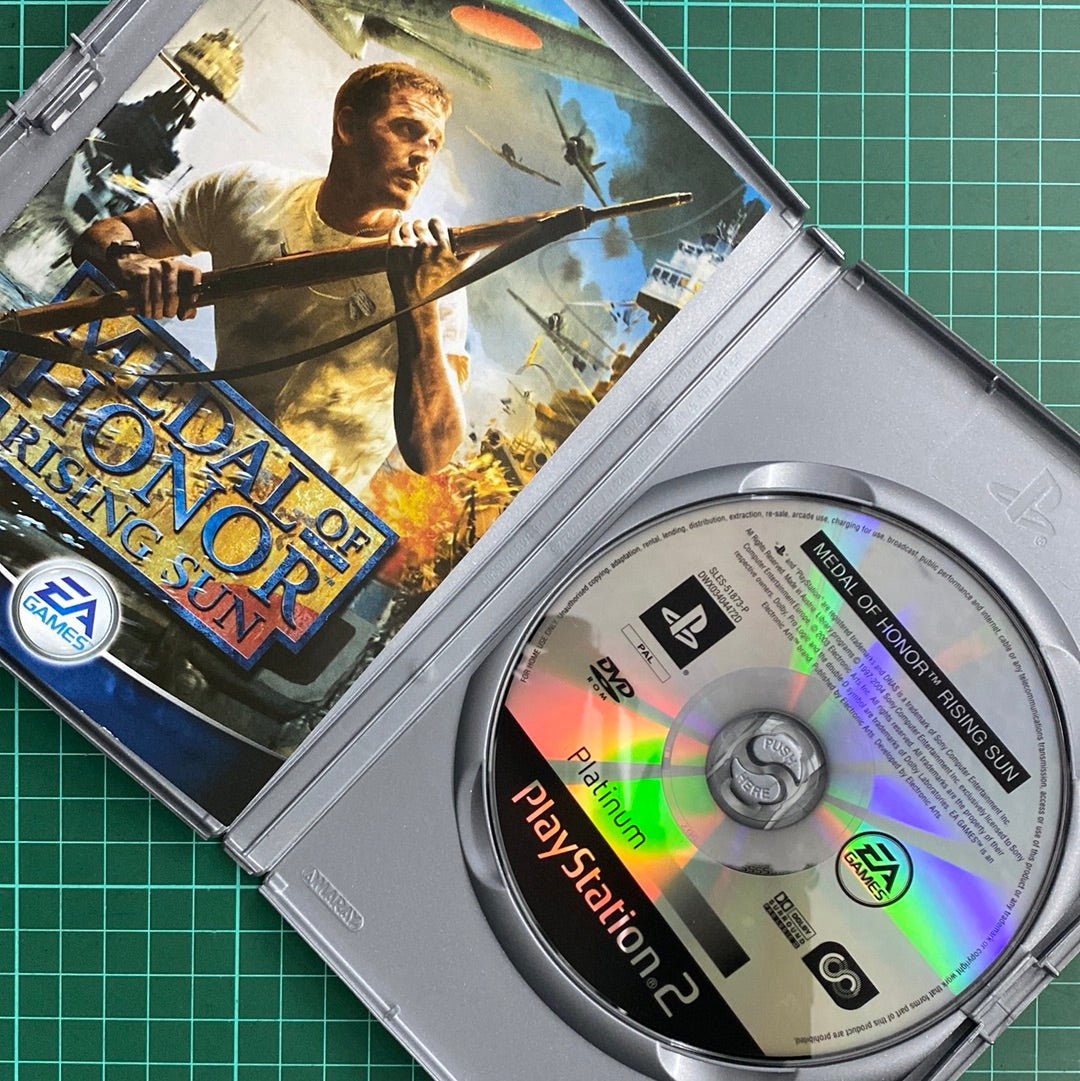 Medal of Honor: Rising Sun | With Net Play | PS2 | PlayStation 2 | Platinum | Used Game - RetroguySA
