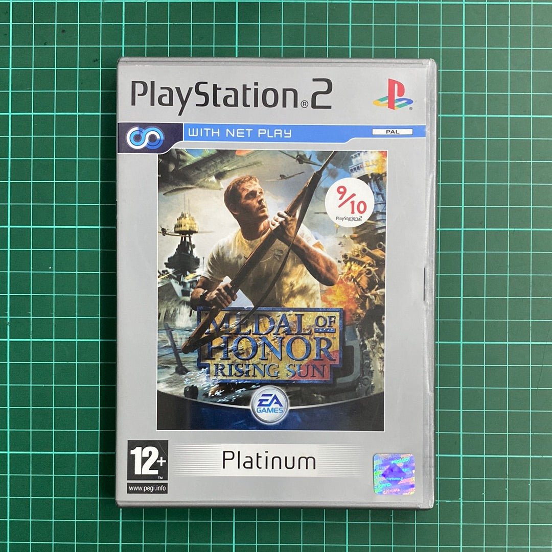 Medal of Honor: Rising Sun | With Net Play | PS2 | PlayStation 2 | Platinum | Used Game - RetroguySA