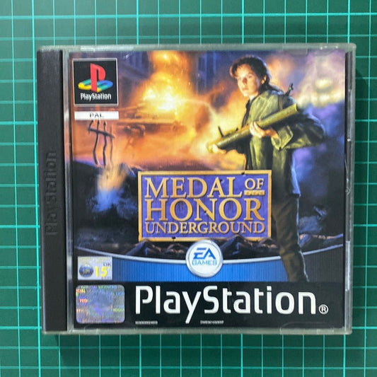 Medal of Honor: Underground | Playstation 1 | PS1 | Used Game - RetroguySA