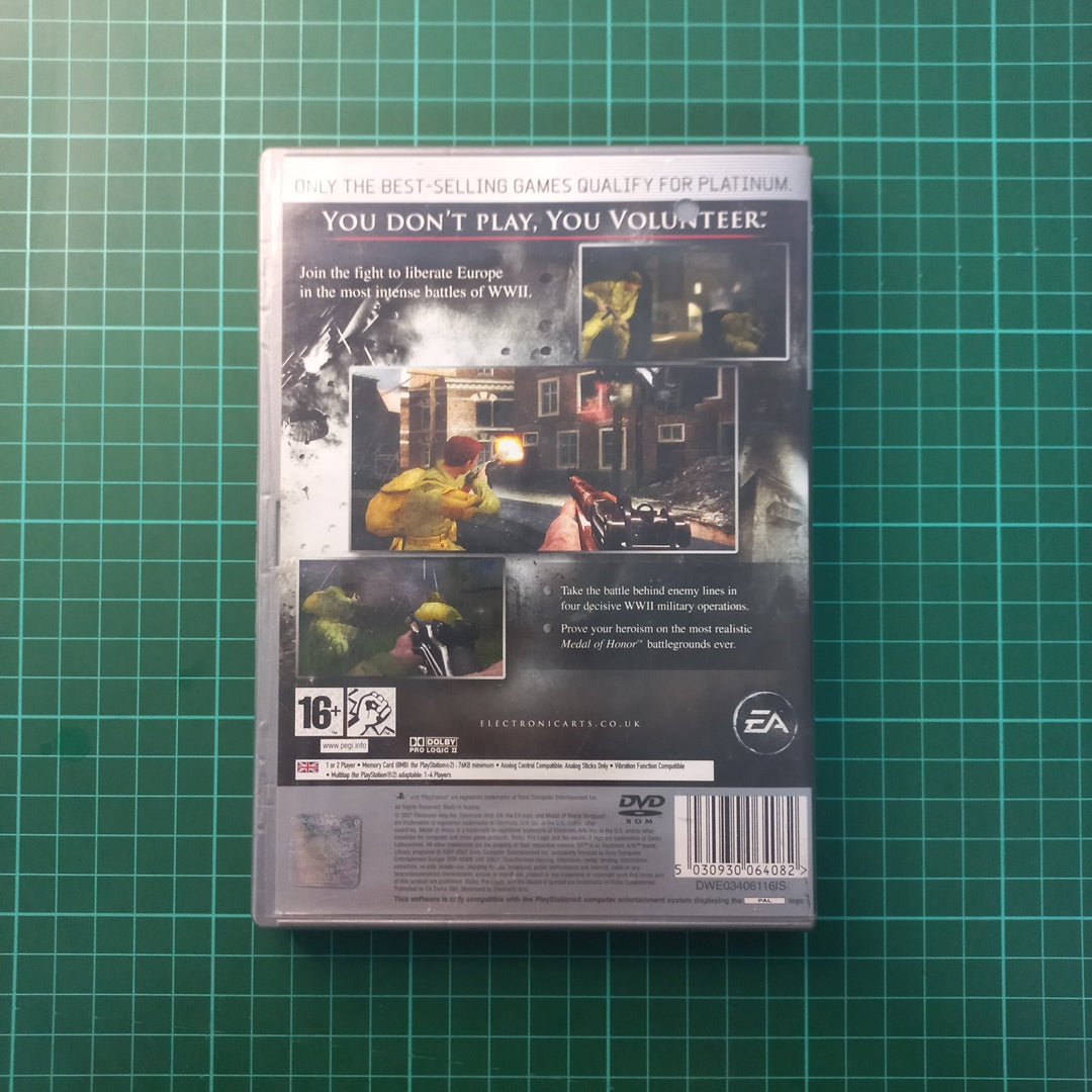 Medal of Honor : Vanguard | PS2 | Playstation 2 | Platinum | Used Game - RetroguySA