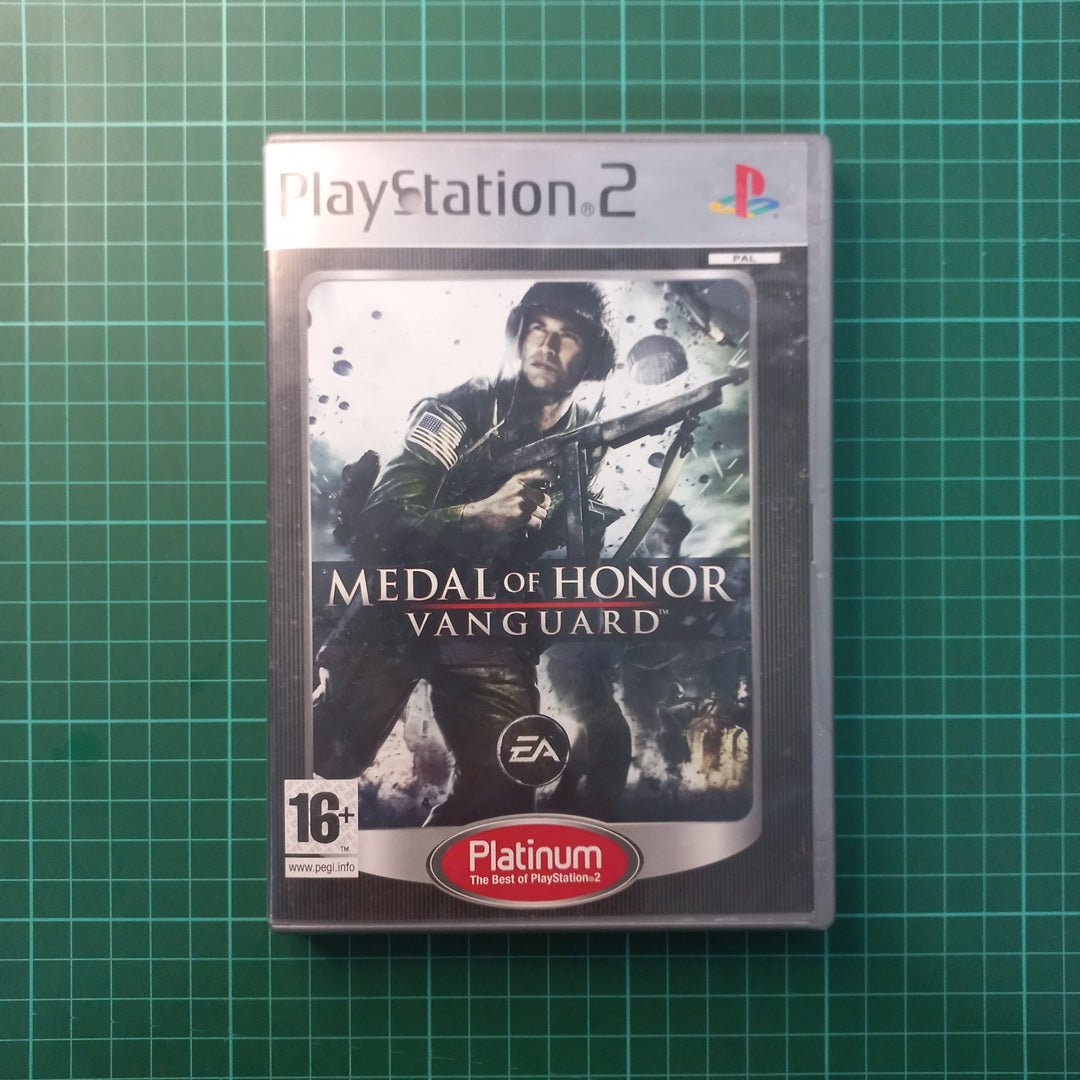 Medal of Honor : Vanguard | PS2 | Playstation 2 | Platinum | Used Game - RetroguySA