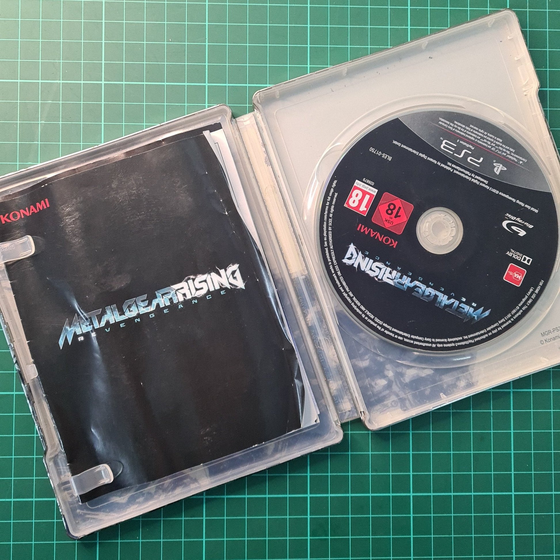 Metal Gear Rising: Revengeance (Steelbook Edition) | PS3 | Playstation 3 | Used Game - RetroguySA