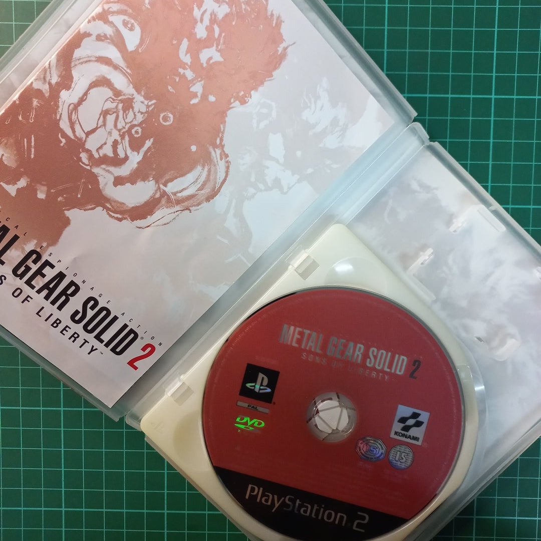 Metal Gear Solid 2: Sons of Liberty | PS2 | PlayStation 2 | Used Game - RetroguySA