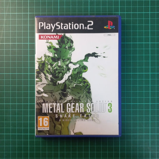 Metal Gear Solid 3: Snake Eater | PS2 | PlayStation 2 | Used Game - RetroguySA