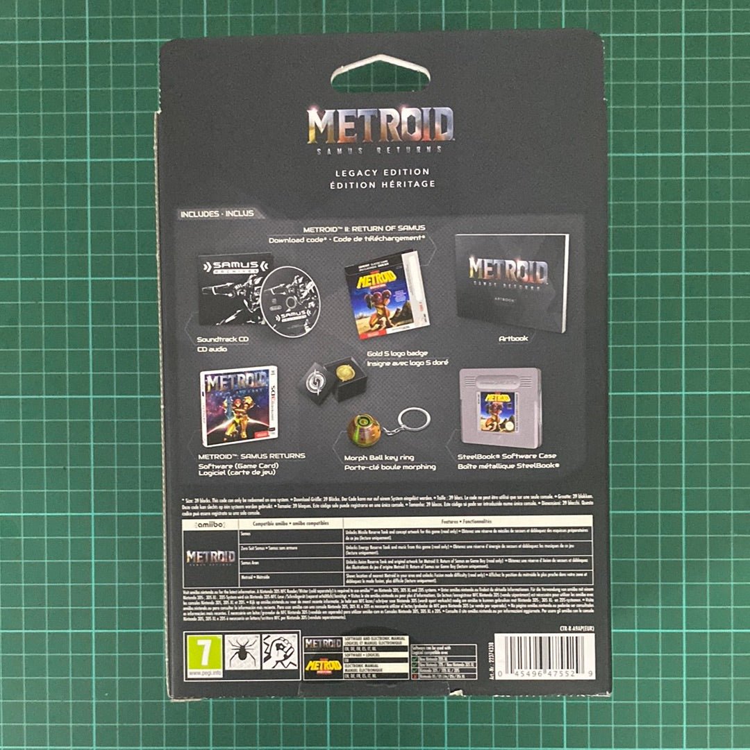 Metroid : Samus Returns | Limited Legacy Edition | Nintendo 3DS | 3DS | Boxed - RetroguySA