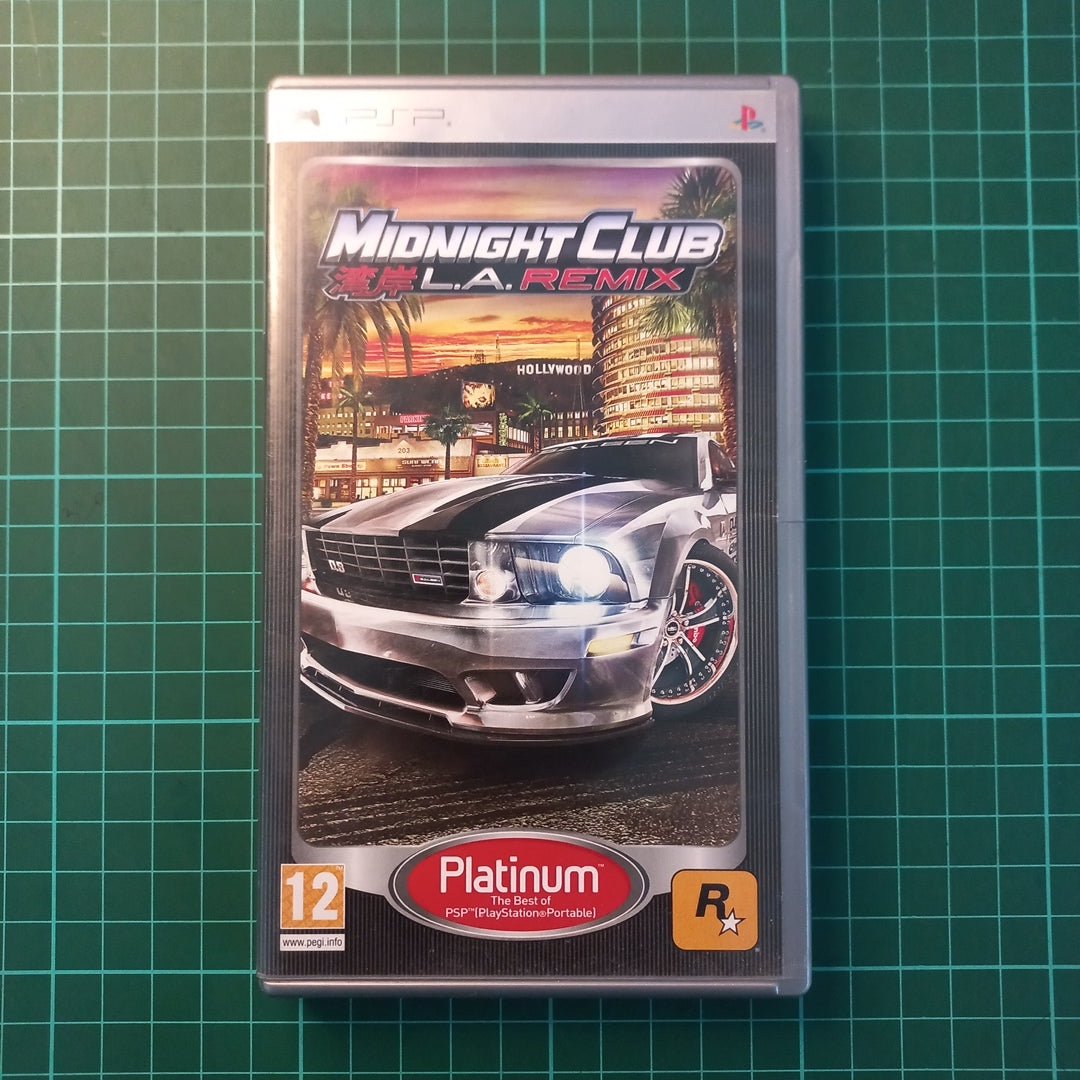 Midnight Club L.A Remix | PSP | Platinum | Used Game - RetroguySA
