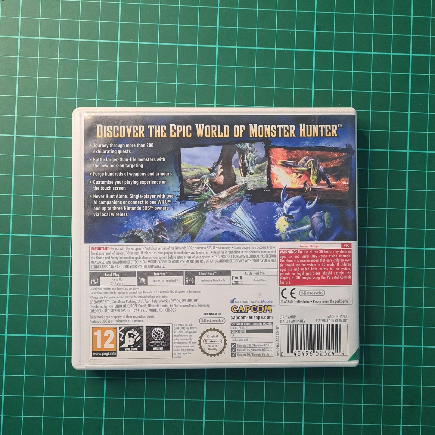 Monster Hunter 3 Ultimate | Nintendo 3DS | Used Game - RetroguySA