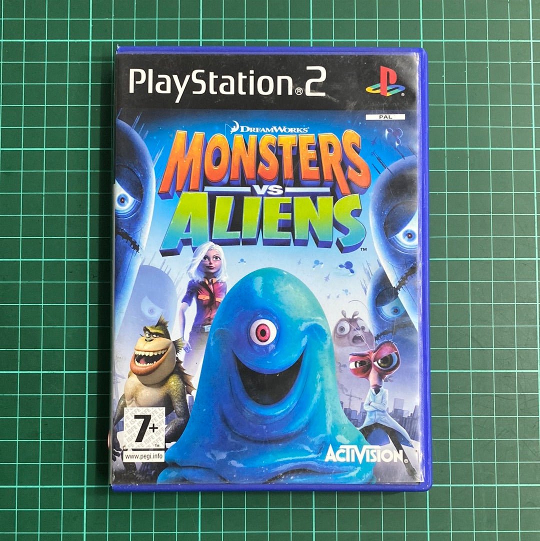 Monsters vs. Aliens | PlayStation 2 | PS2 | Used Game - RetroguySA