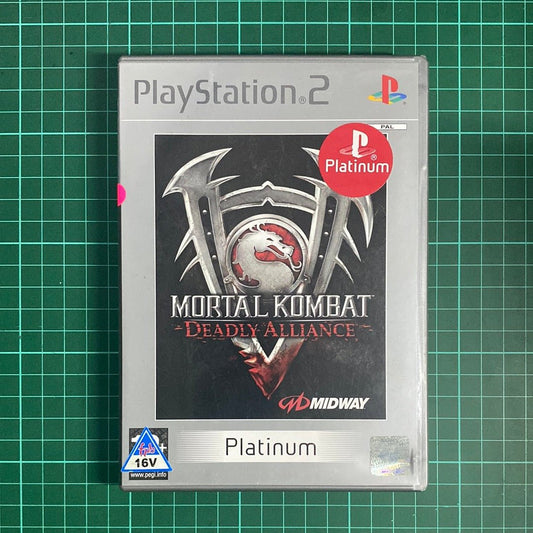 Mortal Kombat : Deadly Alliance | Platinum | PS2 | PlayStation 2 | Used Game - RetroguySA