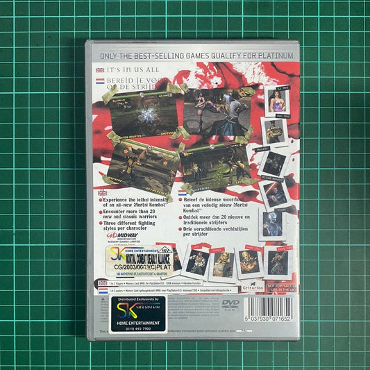 Mortal Kombat : Deadly Alliance | Platinum | PS2 | PlayStation 2 | Used Game - RetroguySA