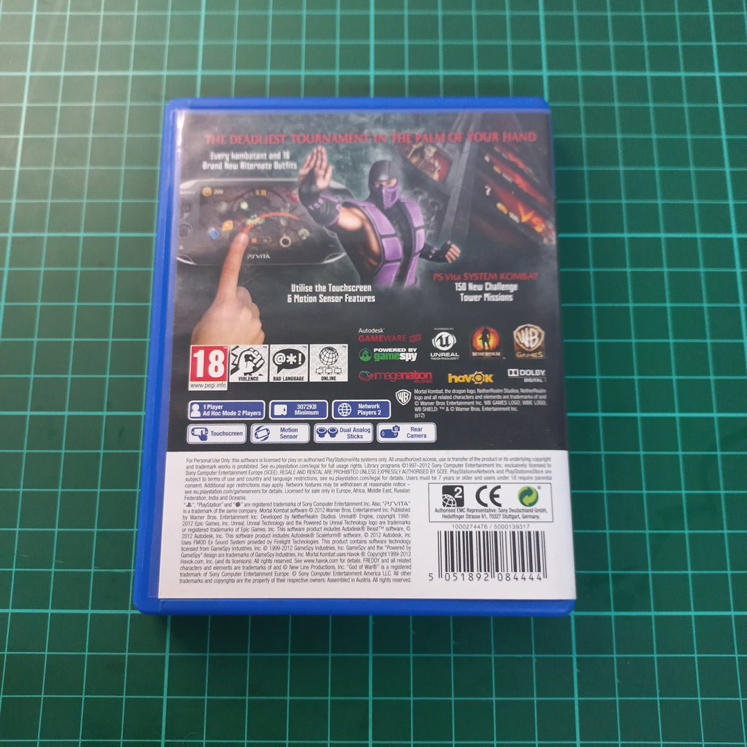 Mortal Kombat | PS Vita | Sony Playstation | Used Game - RetroguySA