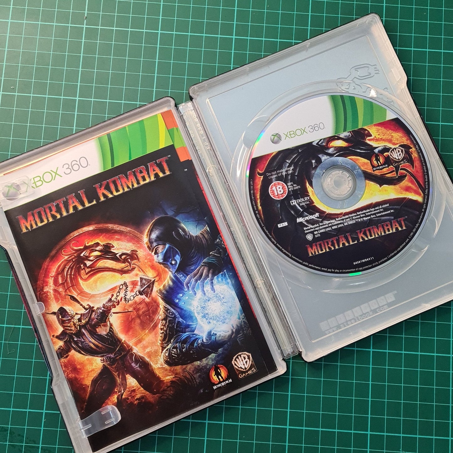 Mortal Kombat (Steelbook) | XBOX 360 | Used Game - RetroguySA