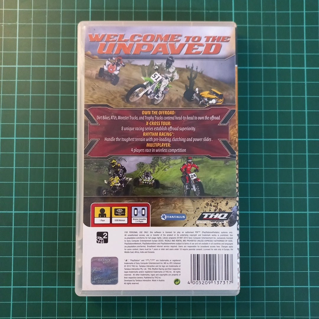 MX vs ATV: Untamed | PSP | Essentials | Used Game | No Manual - RetroguySA