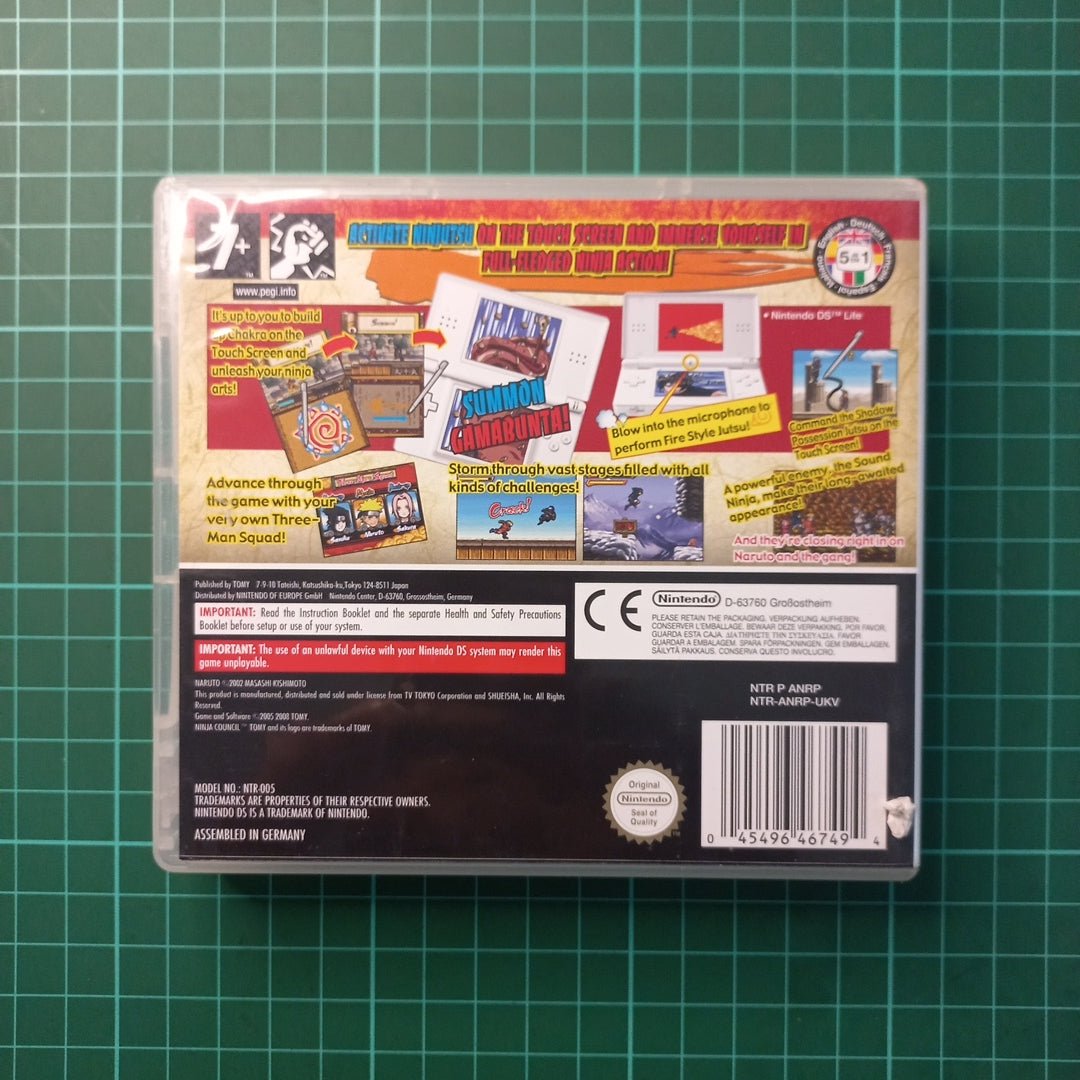 Naruto: Ninja Council 2 (European Version) | Nintendo DS | Used Game | No Manual - RetroguySA