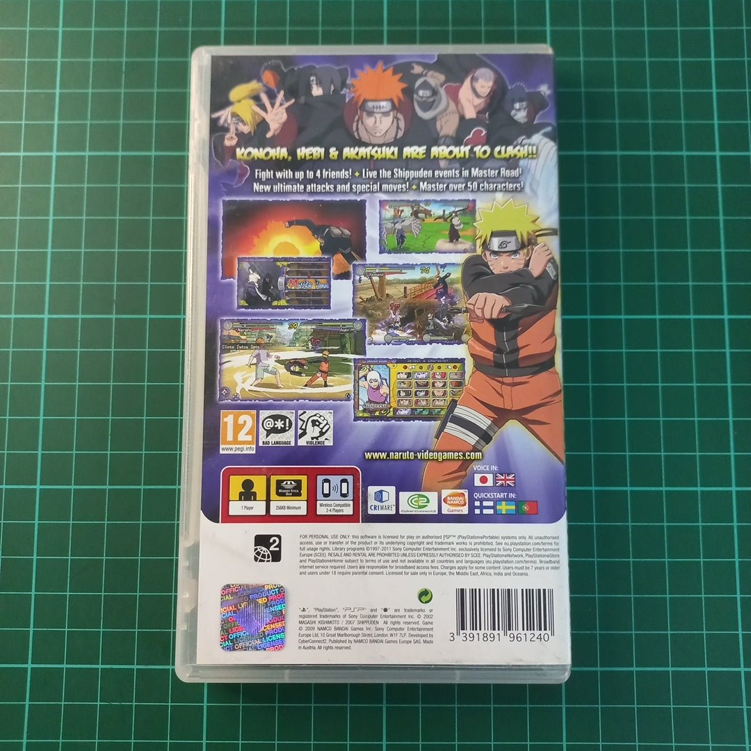 Naruto Shippuden : Ultimate Ninja Heroes 3 | PSP | Essentials | Used Game - RetroguySA