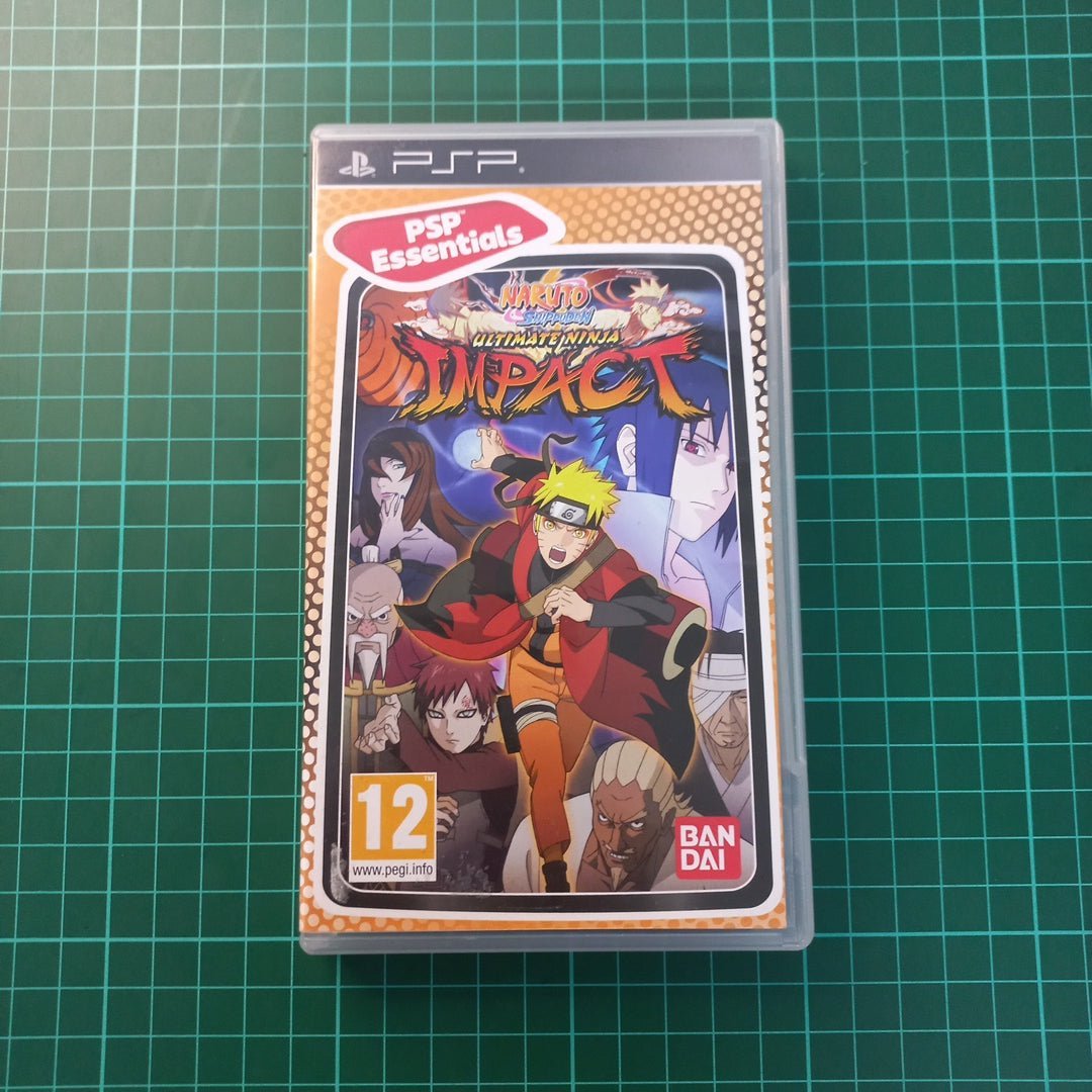 Naruto Shippuden : Ultimate Ninja Impact | PSP | Essentials | Used Game - RetroguySA