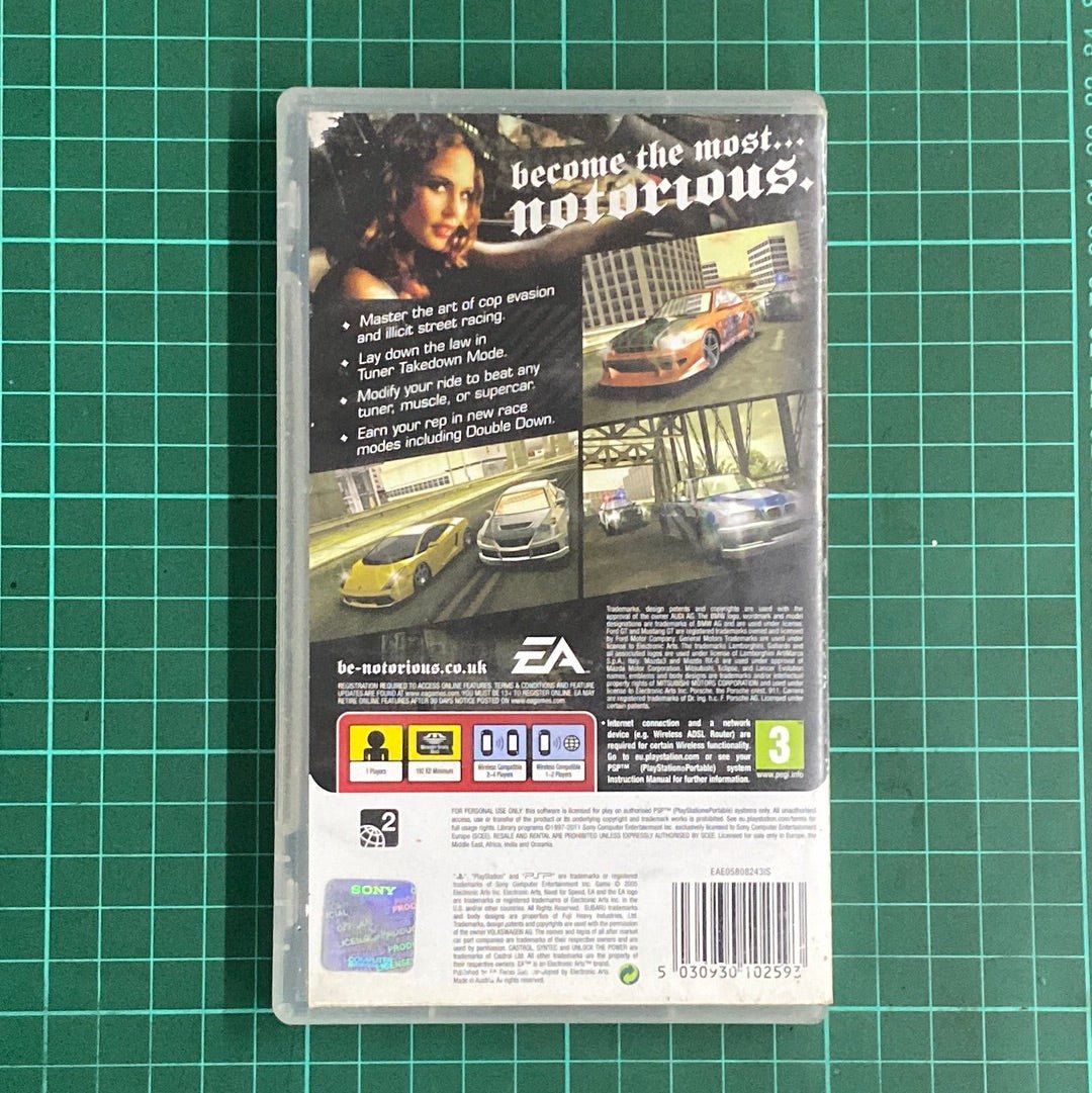 Need for Speed: Most Wanted 5 - 1 - 0 | PSP | Essentials | Used Game - RetroguySA