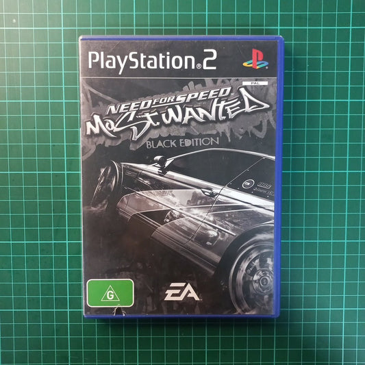 Need for Speed: Most Wanted (Black Edition) | PS2 | Playstation2 | Used Game - RetroguySA