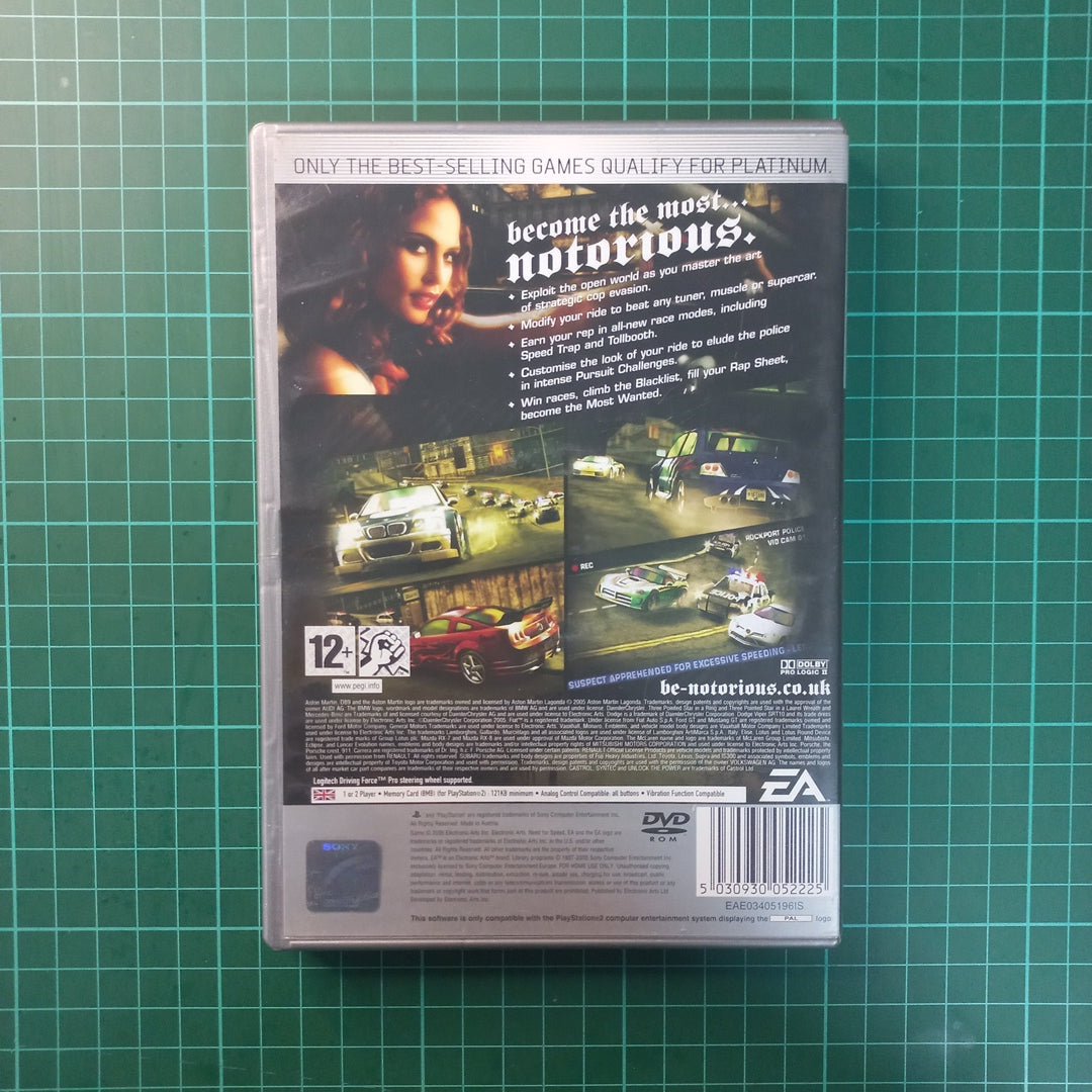 Need for Speed: Most Wanted | PS2 | Playstation 2 | Platinum | Used Game - RetroguySA