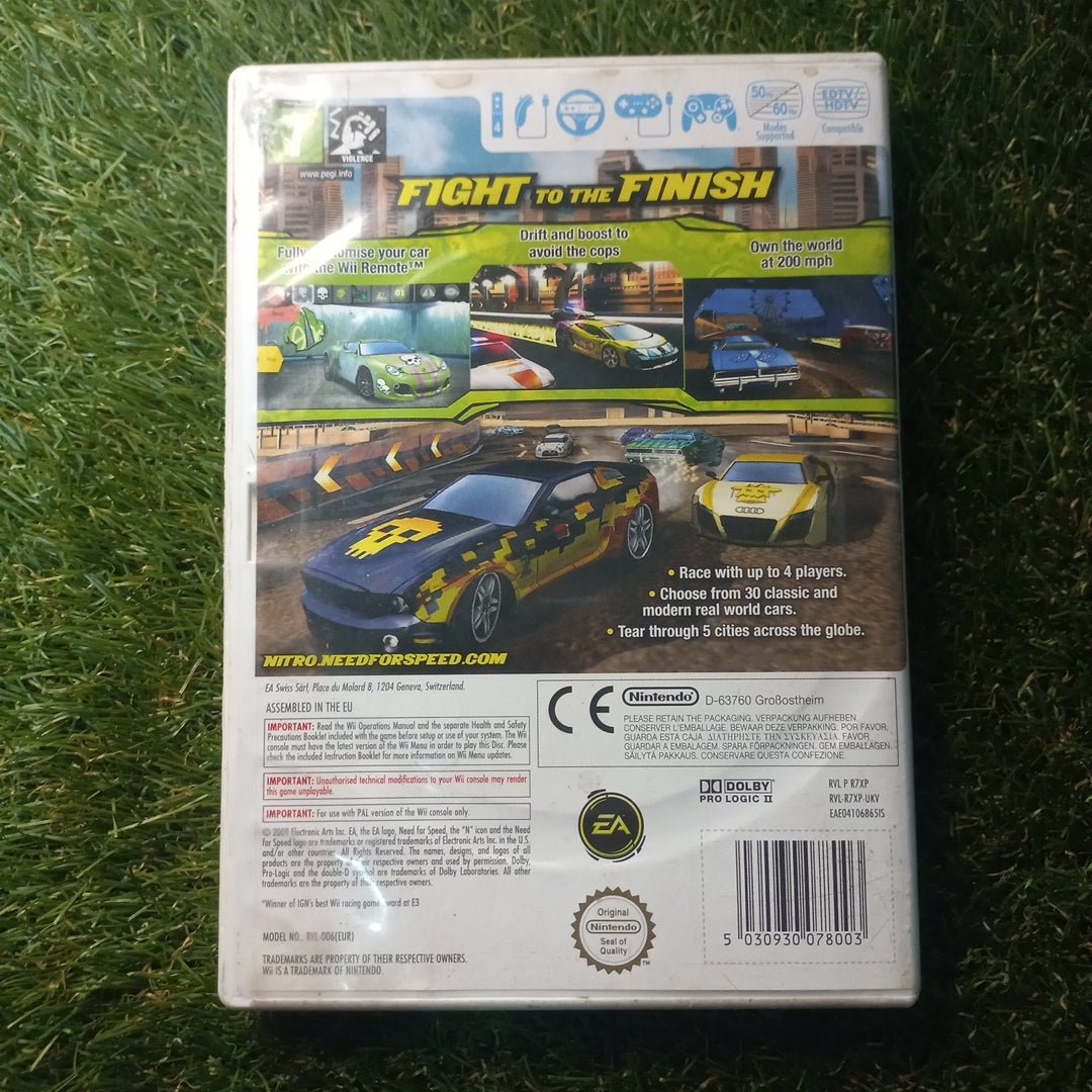 Need For Speed: Nitro | Wii | Nintendo Wii | Used Game | No manual - RetroguySA