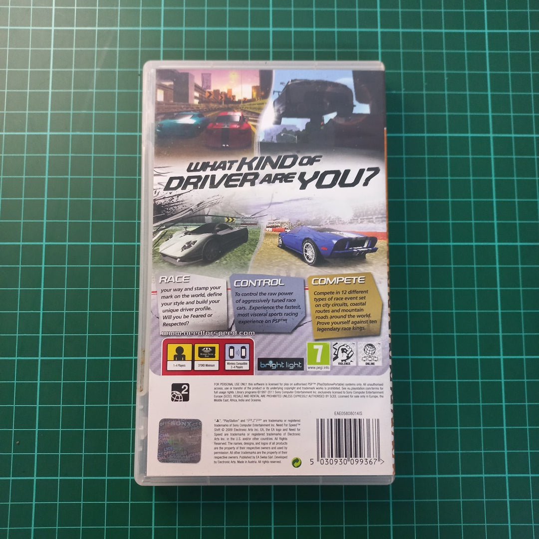 Need for Speed: Shift | PSP | Essentials | Used Game - RetroguySA