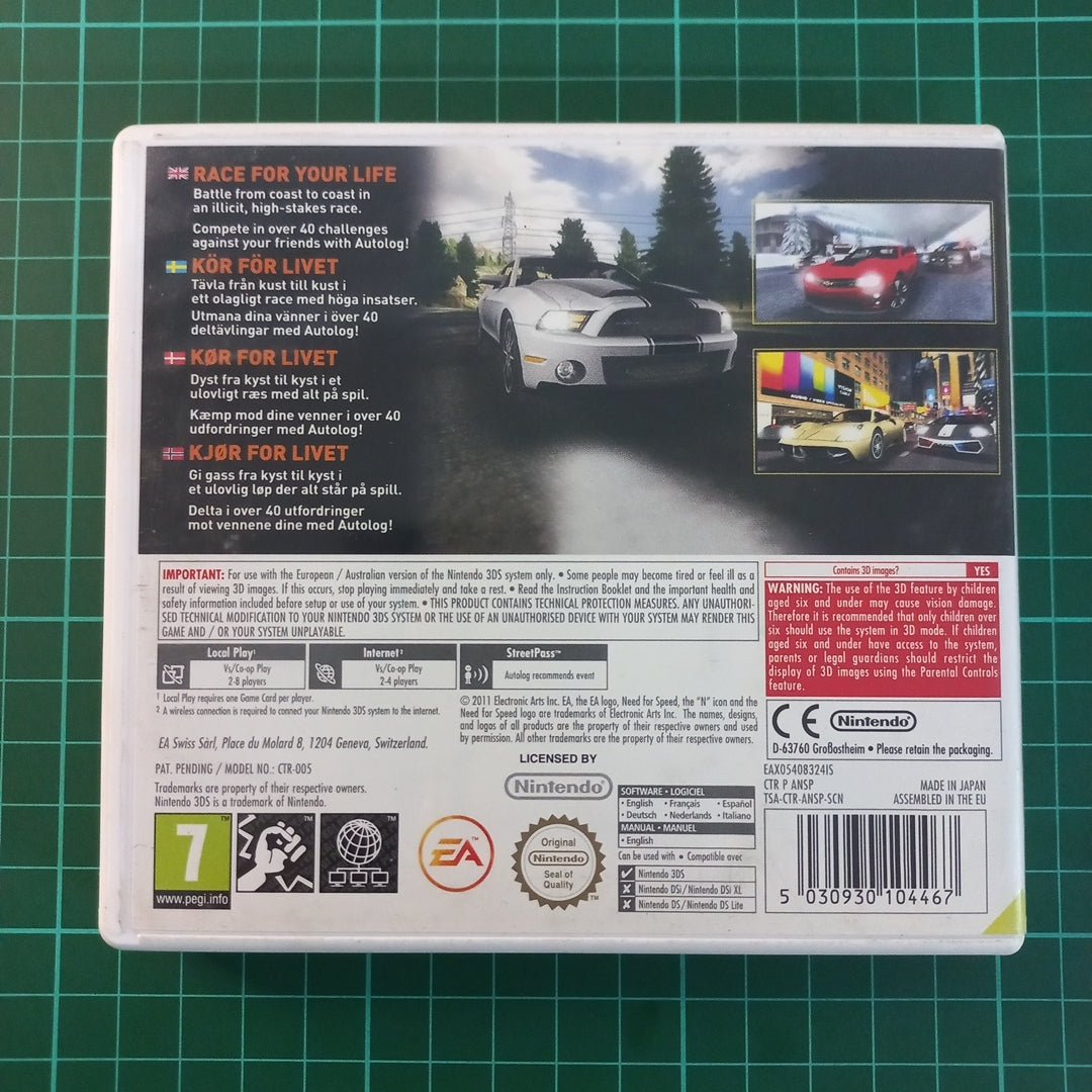 Need for Speed: The Run | Nintendo 3DS | Used Game - RetroguySA