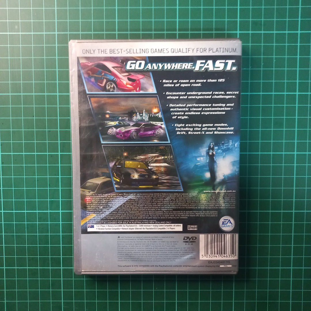Need for Speed: Underground 2 | Platinum | PS2 | Playstation 2 | Used Game - RetroguySA