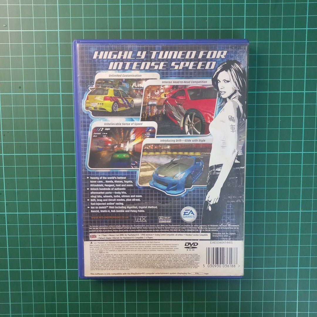 Need for Speed: Underground | PS2 | PlayStation 2 | Used Game - RetroguySA