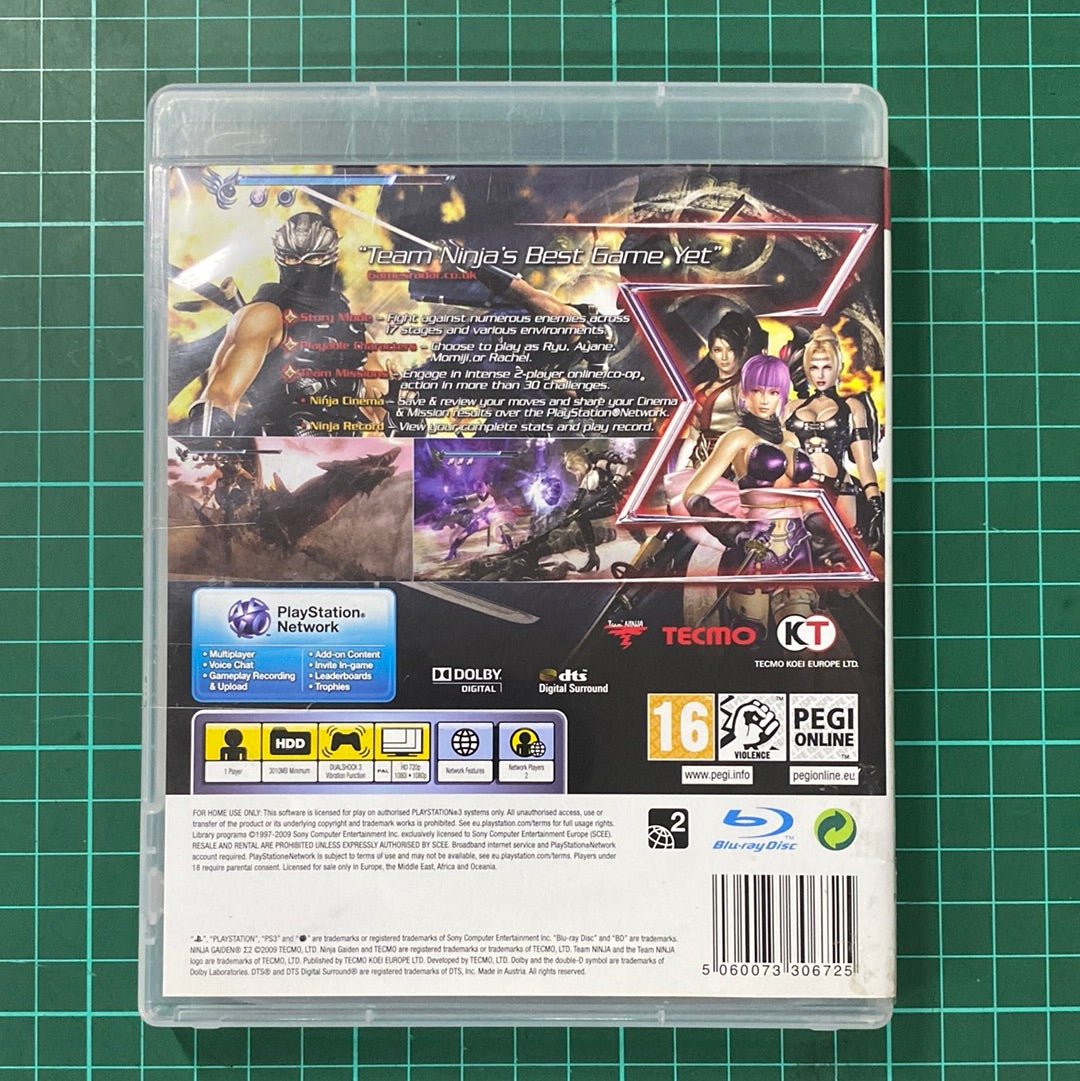 Ninja Gaiden Sigma 2 | Playstation 3 | PS3 | Used Game - RetroguySA