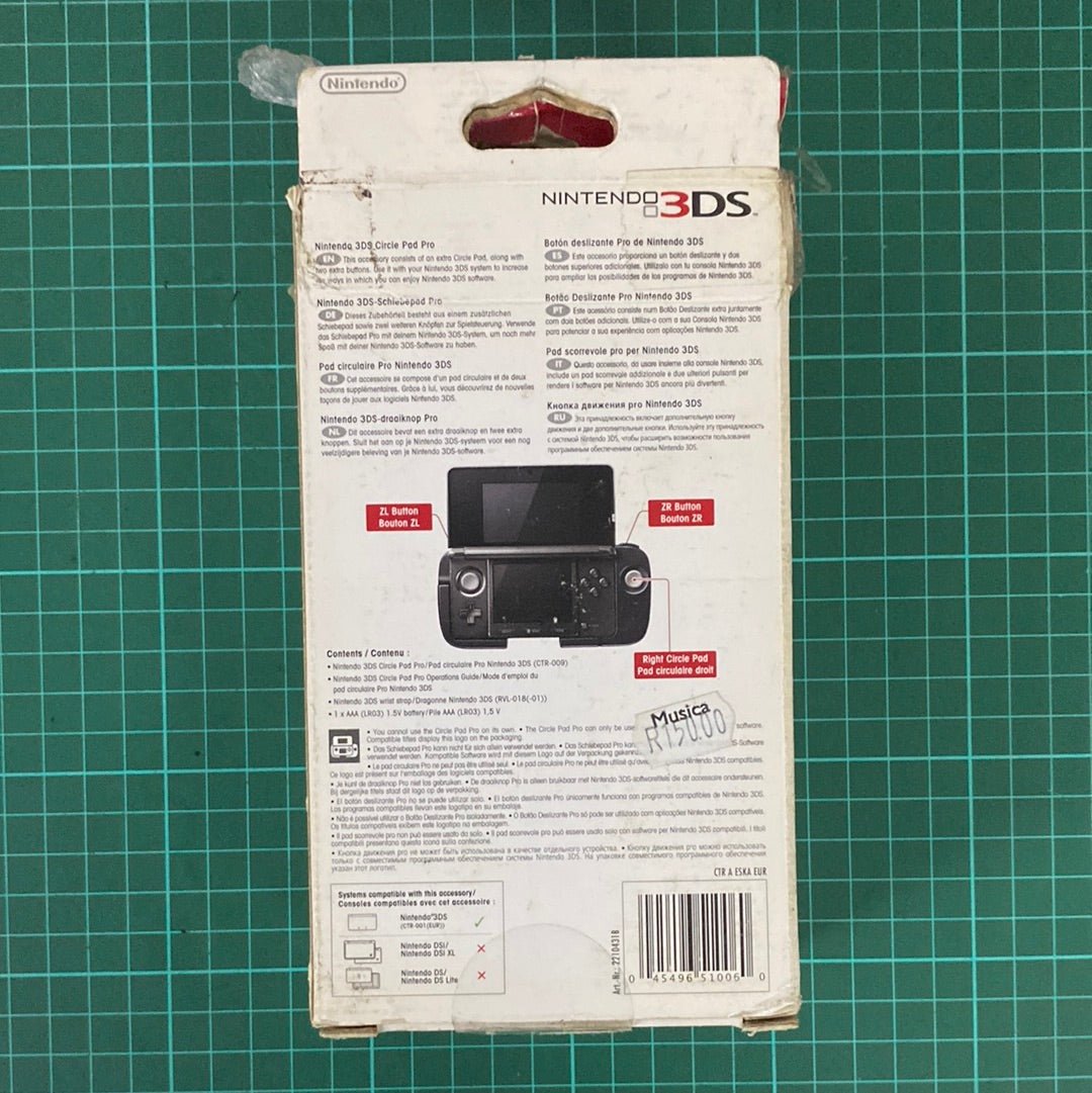 Nintendo 3DS Circle Pad Pro | Controller | Nintendo 3DS | Accessories - RetroguySA
