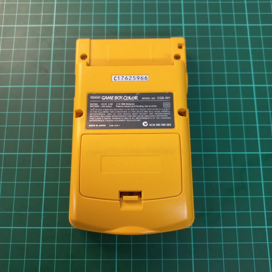 Nintendo Game Boy Color | Dandelion (Yellow) | CGB - 001 | GameBoy Colour | Used Handheld Console - RetroguySA