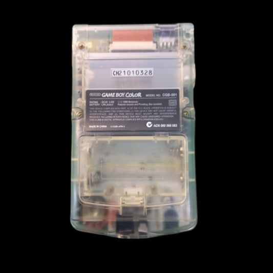 Nintendo Game Boy Color | Neotones Ice (Clear White) | CGB - 001 | GameBoy Colour | Used Handheld Console - RetroguySA