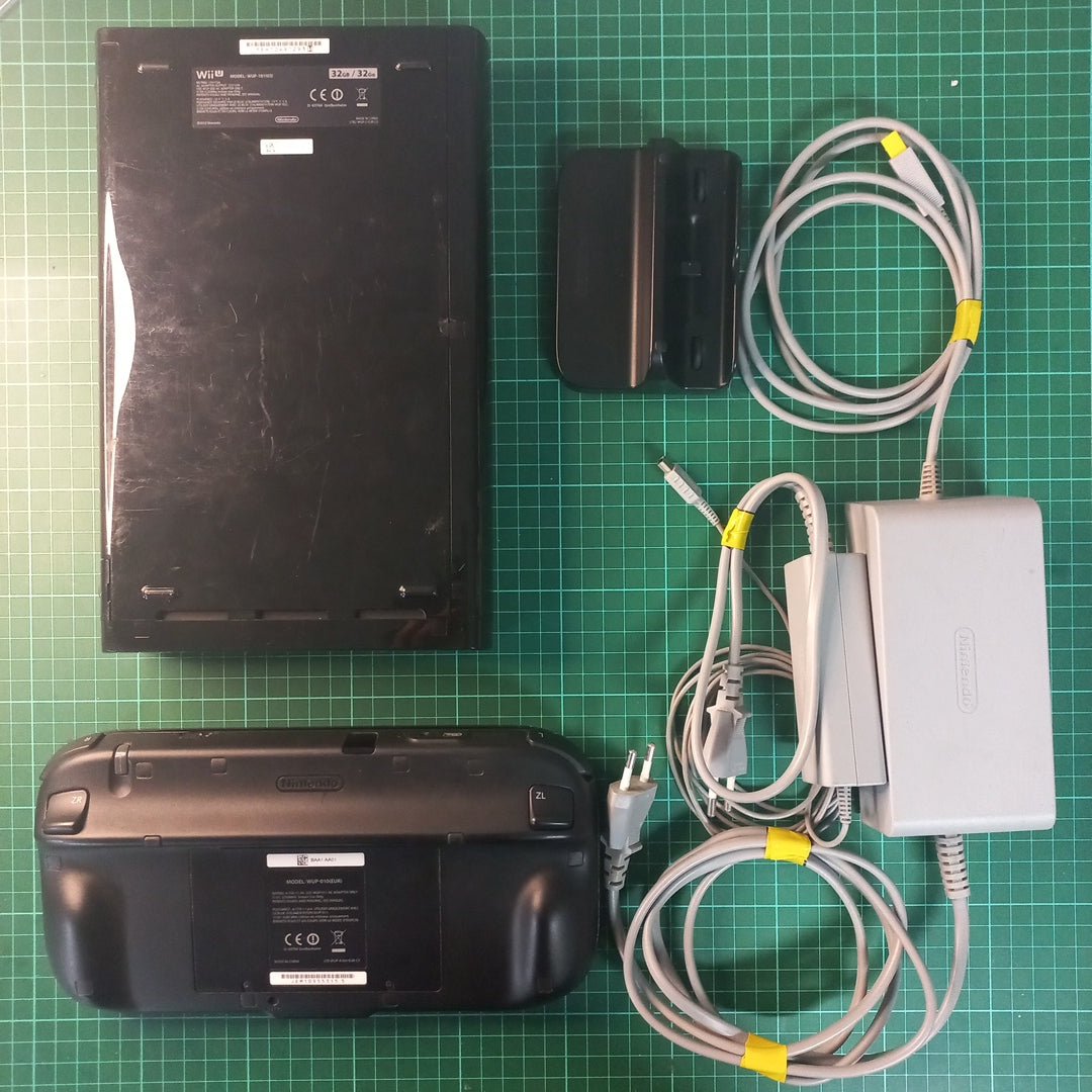 Nintendo Wii U Console | Black | Wii U | Nintendo Wii U | Used Console - RetroguySA