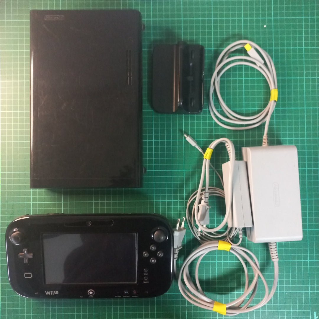 Nintendo Wii U Console | Black | Wii U | Nintendo Wii U | Used Console - RetroguySA