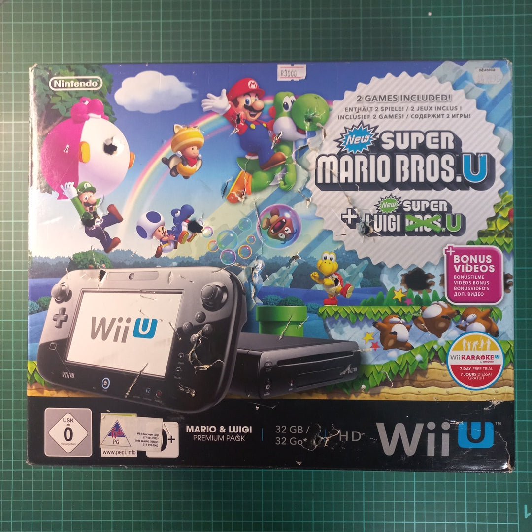 Nintendo Wii U Console | Black | Wii U | Nintendo Wii U | Used Console - RetroguySA
