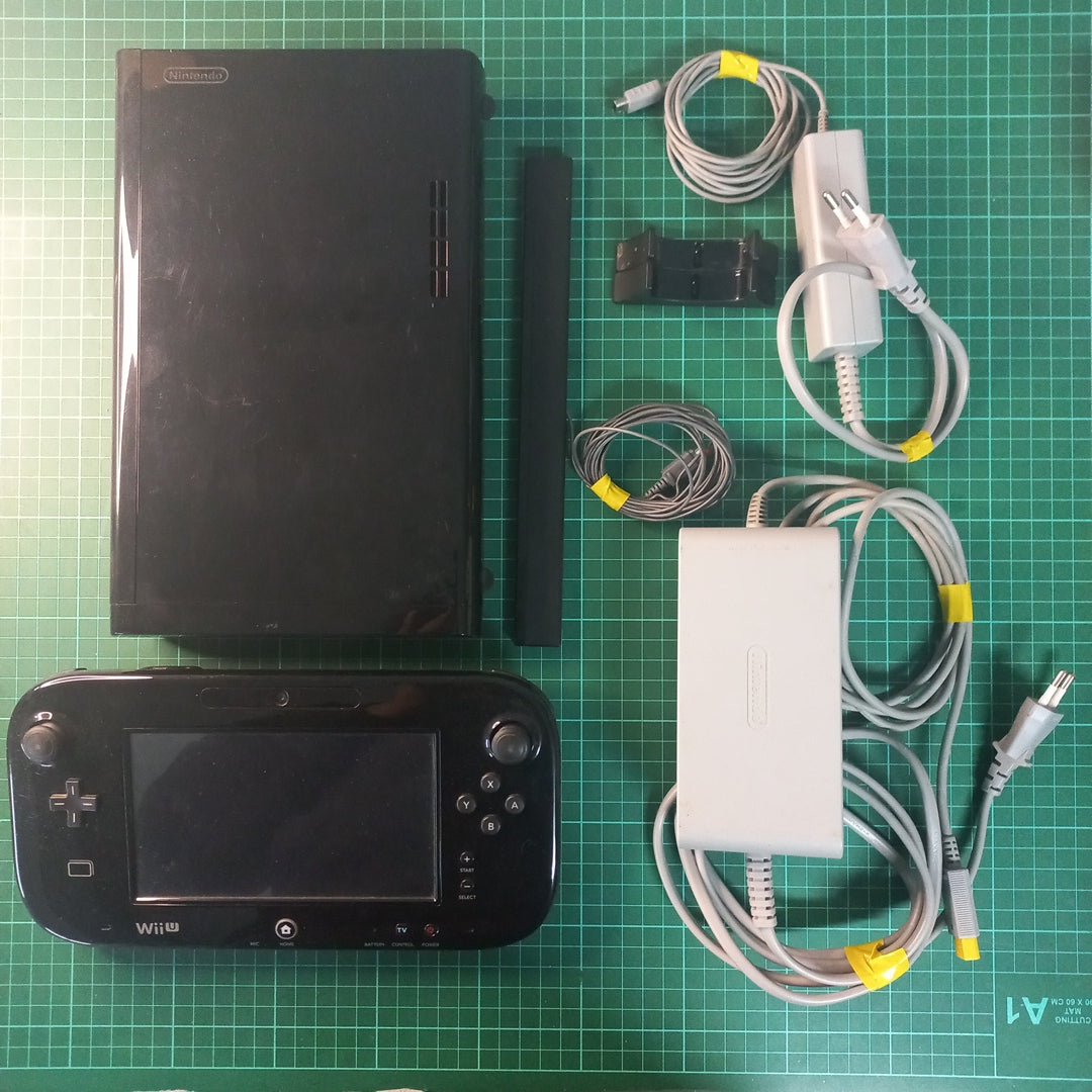Nintendo WiiU Console | Black | WiiU | Nintendo Wii U | Used Console - RetroguySA