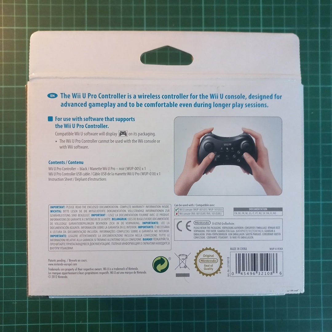 Nintendo WiiU Pro Controller | Nintendo WiiU | WiiU | Accessories - RetroguySA