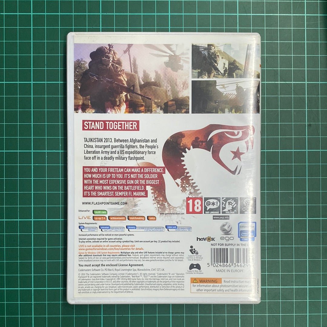 Operation Flashpoint: Red River | PC | Used Game - RetroguySA