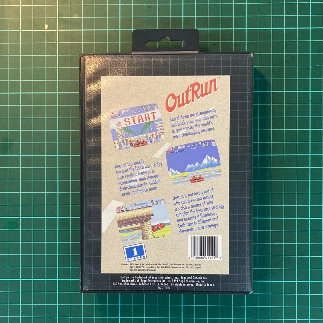 Outrun | Sega | Mega Drive | Used Game - RetroguySA