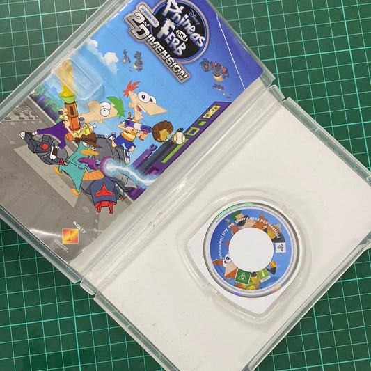 Phineas and Ferb: Across the 2nd Dimension | PSP | Essentials | Used Game - RetroguySA