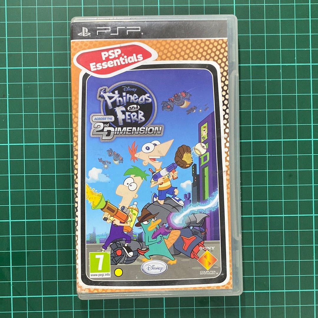 Phineas and Ferb: Across the 2nd Dimension | PSP | Essentials | Used Game - RetroguySA