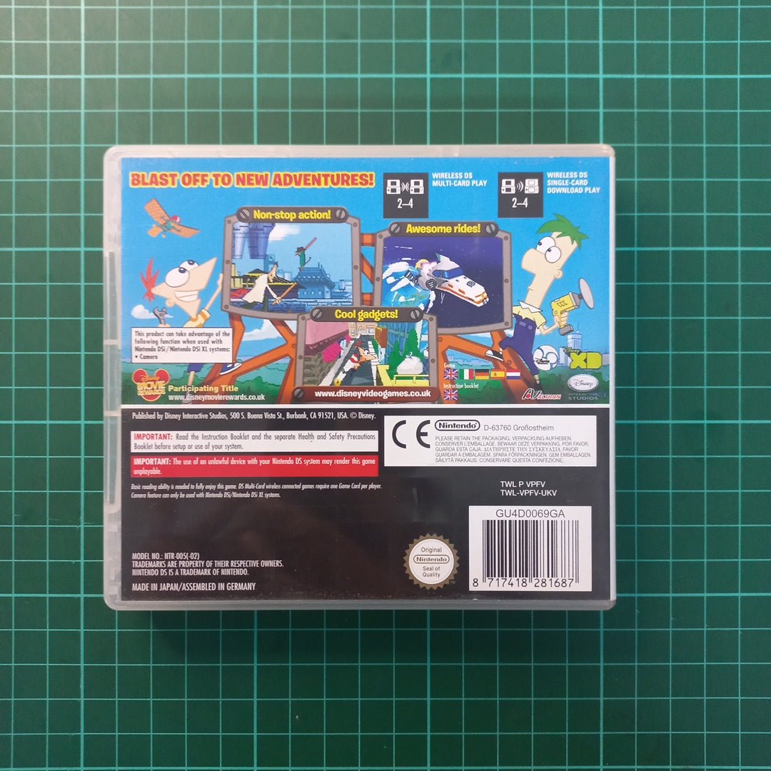 Phineas and Ferb : Ride Again | Nintedo DS | Used Game - RetroguySA