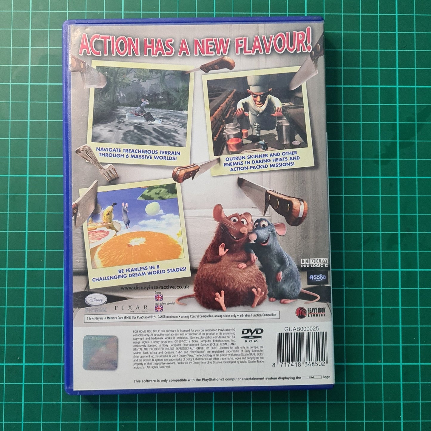 Pixar Ratatouille | PS2 | PlayStation 2 | Used Game - RetroguySA