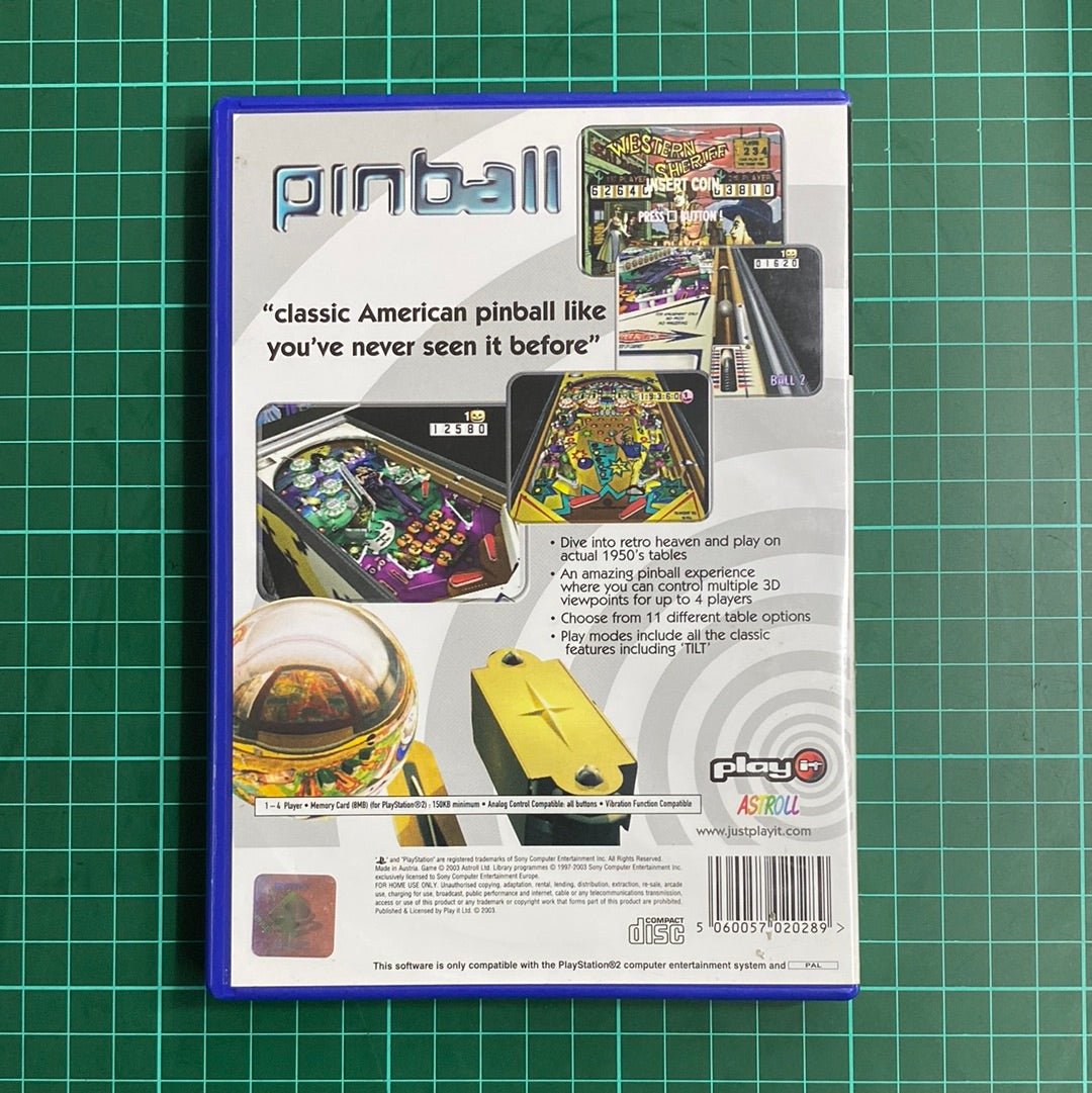 Play It Pinball | PS2 | PlayStation 2 | Used Game - RetroguySA
