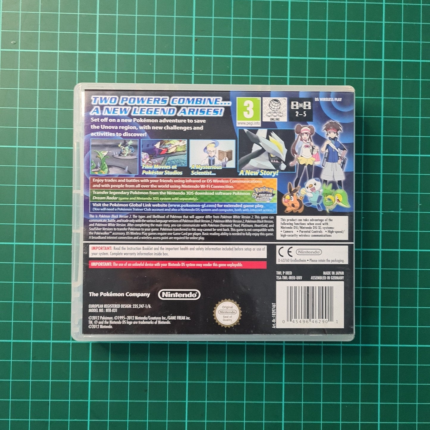 Pokemon Black Version 2 | Nintendo DS | Used Game - RetroguySA