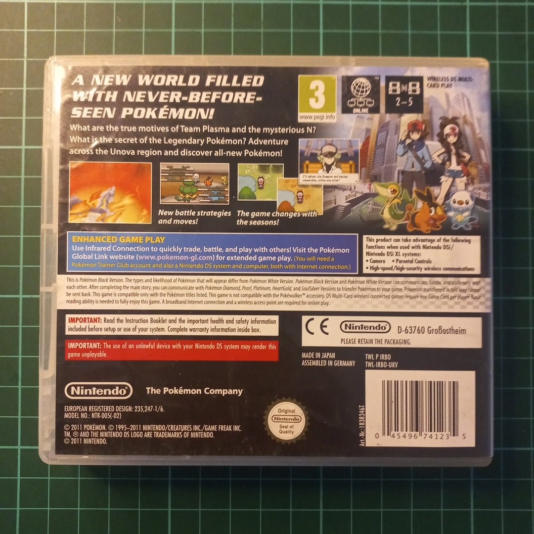 Pokemon Black Version | Nintendo DS | Used Game - RetroguySA