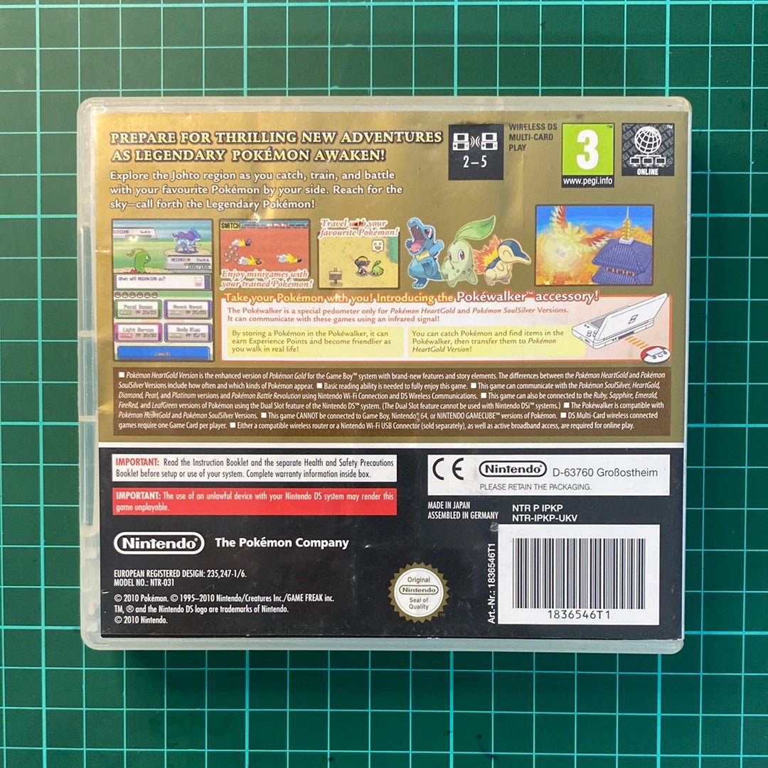 Pokemon : Heart Gold Version | Bundle | Nintendo DS | Used Game - RetroguySA