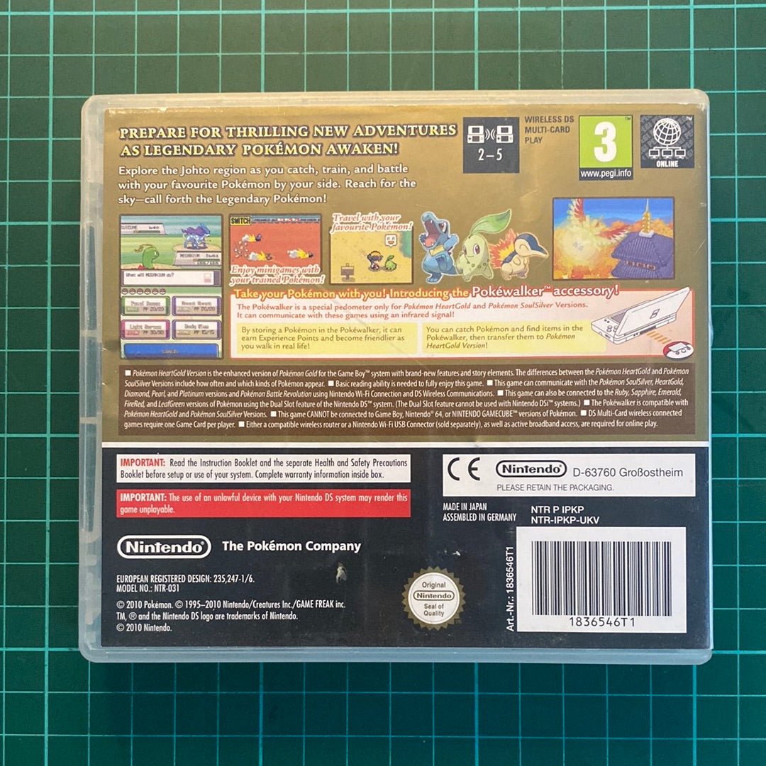 Pokemon : Heart Gold Version | Nintendo DS | DS | Used Game - RetroguySA