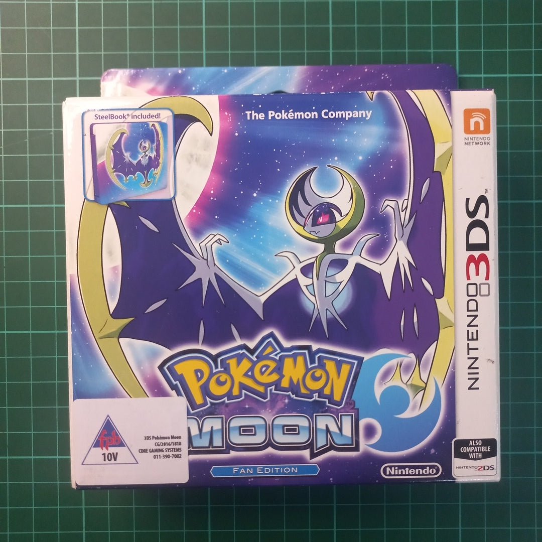 Pokemon : Moon Fan Edition | Steelbook | Nintendo 3DS | 3DS | Used Game - RetroguySA