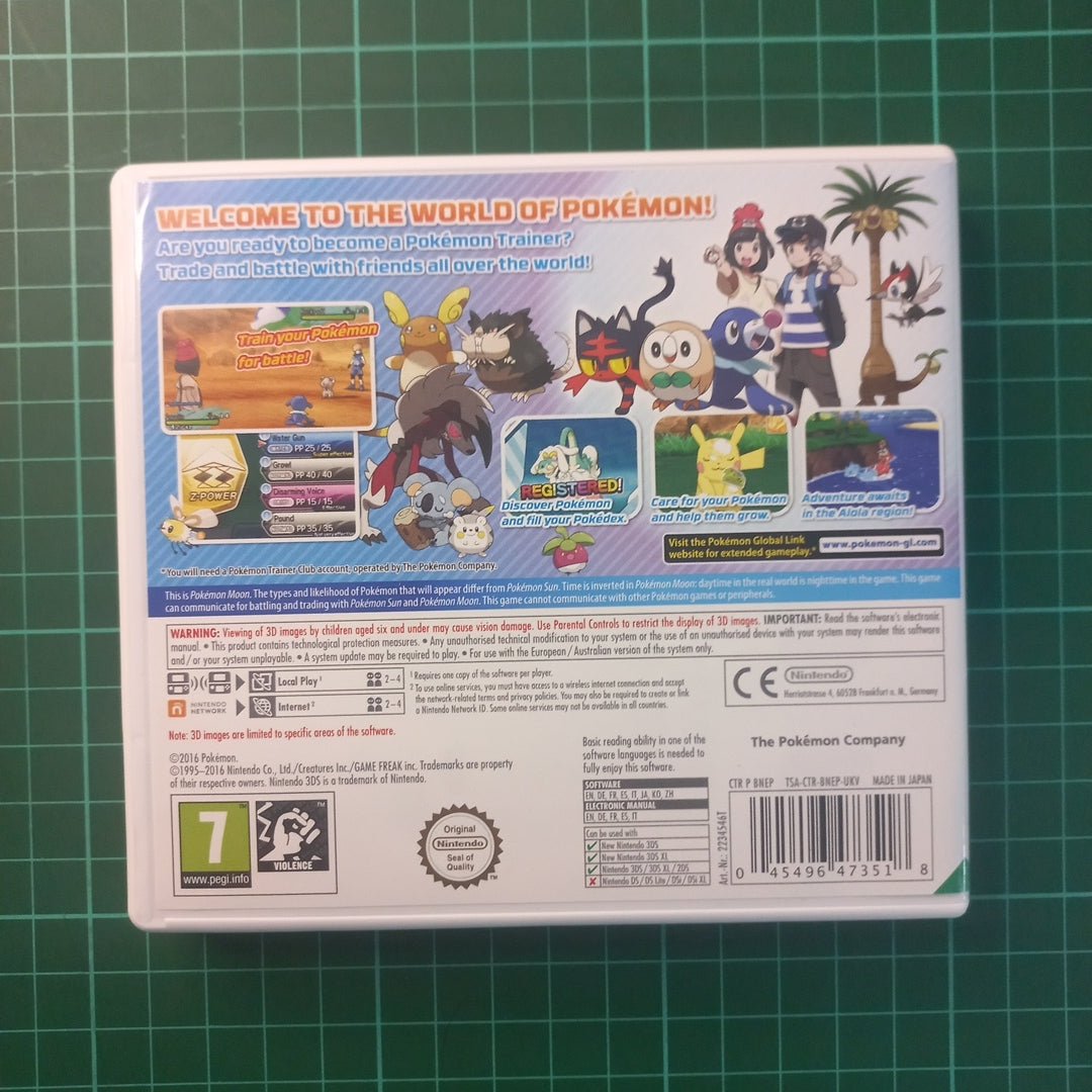 Pokemon : Moon Fan Edition | Steelbook | Nintendo 3DS | 3DS | Used Game - RetroguySA